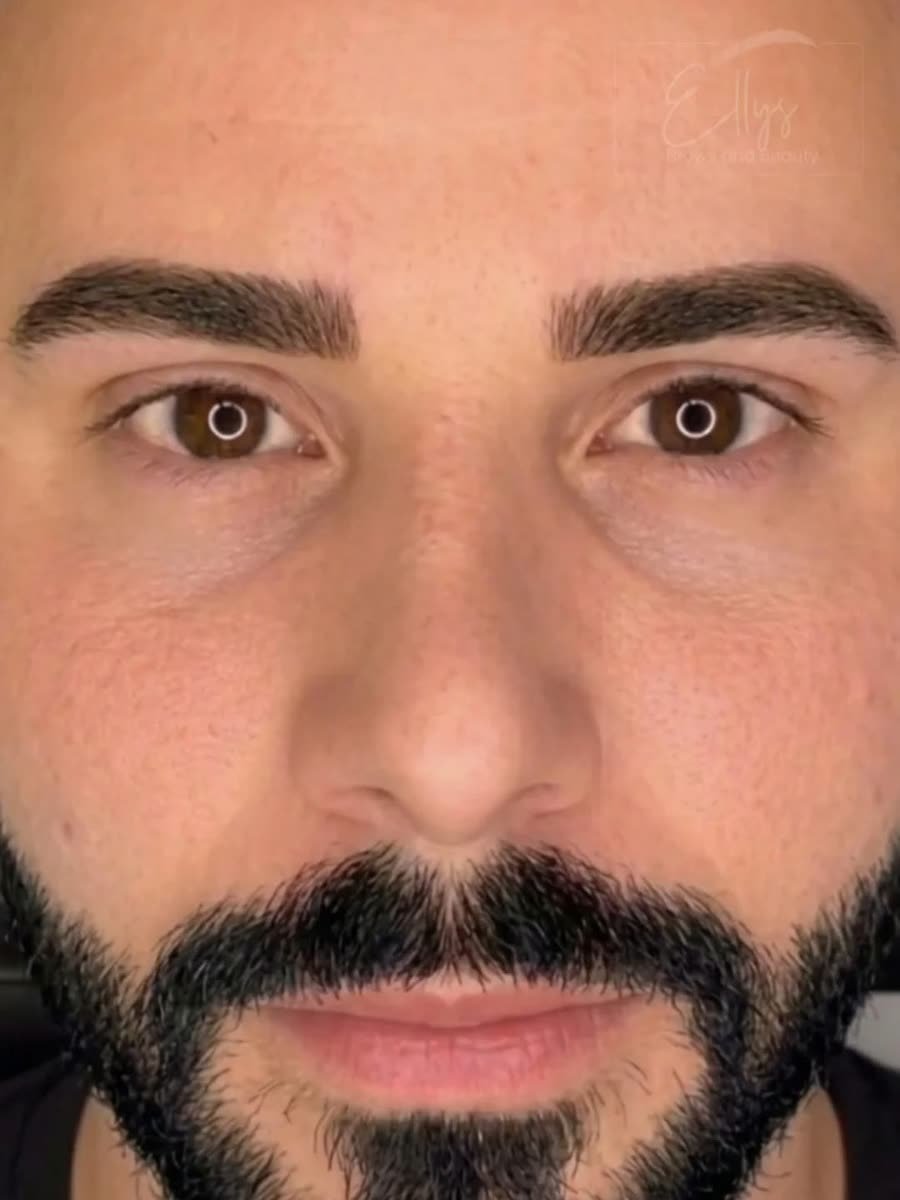 Male nano brows